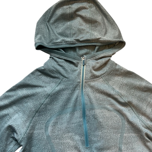 Lululemon Women’s Swiftly Speed Hooded Half Zip Pullover | Size: 10 - Picture 4 of 8